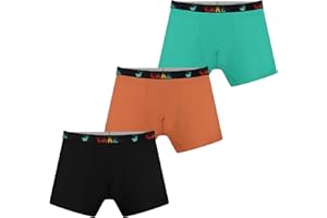 ‎CARER HEALTHCARE INCONTINENCE PREGNANCY Carer Boys' Incontinence Boxer Shorts, Pack of 3, Washable Cotton Underwear with 100 ml Absorption for Urinary Loss, Bedwetting, Cleanliness Training and Light to Medium Incontinence, Size S