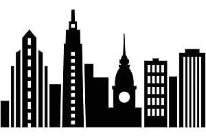 Darice Embossing Folder Prägefolder-Schablone, Cityscape-10,8 x 14,6 cm, Plastic, transparent, 10.8 x 14.6 x 0.11 cm