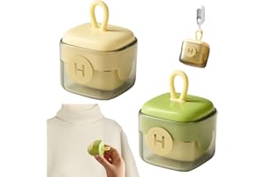 BAISHUWU Tragbare Fusselrolle Wiederverwendbar Waschbarer, 2PCS Wiederverwendbarer Fusselroller Ball, Washable Gel Lint Roller Ball, Wiederverwendbarer Gel-Fusselroller, Waschbare Klebrige Gel Fusselrolle Ball