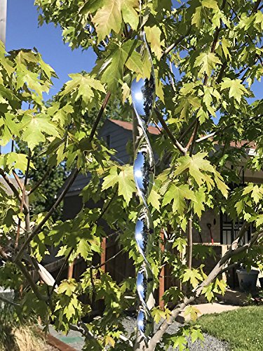 Set von 12- Reflektive Vogelschreck -vogelabschreckende Stäbe- großartige Abwehr um Tauben und andere Schädlinge fernzuhalten - 2