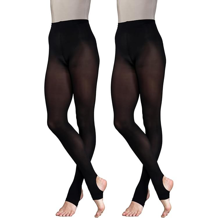 Capezio – Matte Stirrup Tights – The Dancer's Shop