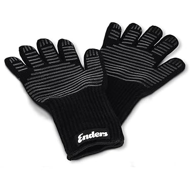 TFENG Ofenhandschuhe Hitzebeständig Bis 180°C - 1 Paar Grillhandschuhe Anti-rutsch Für Backofen & Küche
