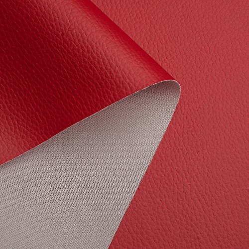 Exklusives Kunstleder – Meterware (Rot) - 2