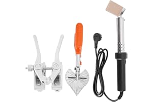 BAOSHISHAN PU Rundriemen Schweißgerät Rundbandschweißgerät Heißschmelz Rundriemen Schweißgerät für Polyurethan Riemen (Ein Satz) 200W