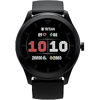 Titan Smart Smartwatch with Alexa Built-in, Aluminum Body with 1.32"Immersive Display, Upto 14 Days Battery Life, Multi…