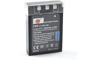 DSTE® LI-10B Rechargeable Li-ion Battery for Olympus C-50 C-60 C-70 C-470 C-760 C-765 C-770 C-5000 C-7000 D-590 X-1 X-2 X-3 X-500 FE-200 IR-500 Stylus 300 400 410 500 600 800 810 1000 Digatal Camera as Olympus LI-12B