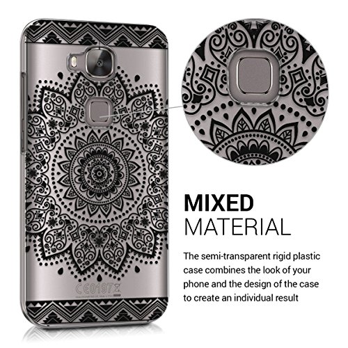 kwmobile Funda para Huawei G8 GX8 - Carcasa de pl stico para m vil - Protector Trasero en Negro Transparente reviews kwmobile Funda para Huawei G8 GX8 - Carcasa de pl stico para m vil - Protector Trasero en Negro Transparente