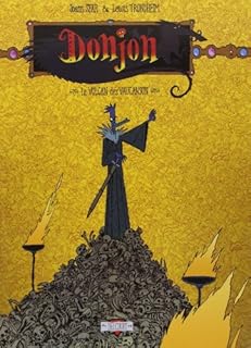 jaquette livre Donjon Crépuscule, tome 102 : Le volcan des Vaucansson