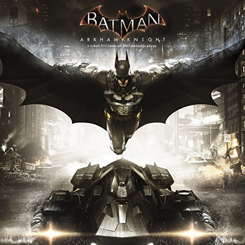 Preisvergleich Produktbild Batman Arkham Knight 2016 Calendar: Includes Downloadable Wallpaper