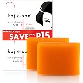 KOJIE SAN KOJIC SKIN WHITENING LIGHTENING SOAP 2 bars X 65g PUSA JAPAN Original by Kojie