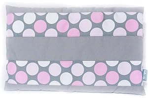 Halkalife Cat pillow with non-slip base, cat windowsill bed, cat shelf bed, cat mat, waterproof cat bed, cat nest (Pink Dots)