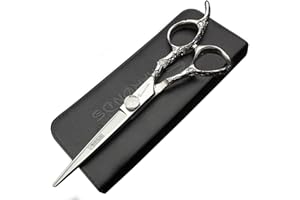 SHARONDS Forbici per capelli da 6 pollici personalizzate con rose rosa (Forbici da taglio da 6 pollici)