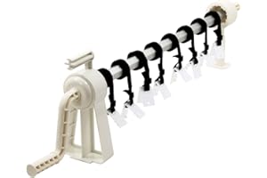 Zelsius Kunststoff Aufrollsystem | Für Solar-, Pool Planen und Abdeckungen von 1-6 m | Poolüberdachung, Abrollvorrichtung, Pool Aufroller