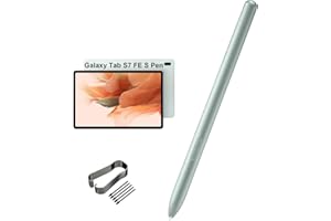 DAKEXIONG Galaxy Tab S7 FE S Pen - Lápiz de Repuesto para Samsung Galaxy Tab S7 FE SM-T730, SM-T733, SM-T736B Touch Pen + Puntas/Puntas (Verde místico)