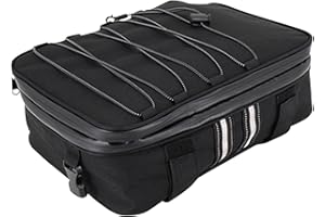 Dickly Borsa per Bauletto per Moto Borsa Da Viaggio Nera per Equitazione All'aperto per