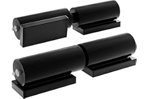 NOA STORE Schwerlast-Torscharnier, 12,7 cm, Zylinderform, 450 kg Tragkraft, zum Anschweißen