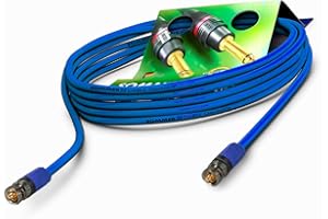 Sommer Cable Cable de interconexión de vídeo SDI (3 m, 6 G, 3 G, 4 K, UHD, HD-SDI (HDTV) SC-Vector 0.8/3.7 1 x 0,80 mm², conector BNC NEUTRIK - VTGX-0300-BL-BL