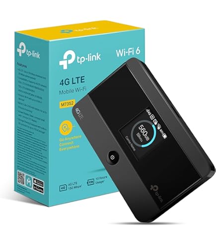 TP-Link 5G Mobile Hotspot M8550 | Tri-Band AXE3600 Wi-Fi 6E