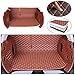 Produktbild Tuqiang Maßgeschneiderte Kofferraummatten für 5 Series F07 GT 535i 550i 528i 535d 2011-2017 3D-Volldeckung Leder Kofferraumschutz Wasserdichte Cargo Liner Kofferraumwanne Braun