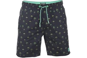 riverso RIVKai Short de bain pour homme Coupe droite Short de bain Short de sport Short de sport Short avec cordon de serrage Poches été Taille élastique Motif Noir Bleu Vert Olive S M L XL XXL 3XL
