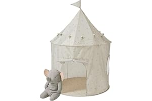 3 Sprouts - Tienda de Campaña Infantil - Casita de Tela para Niños, Cabañas para Niños - Ideal para Interior y Exterior - Arándano Taupe