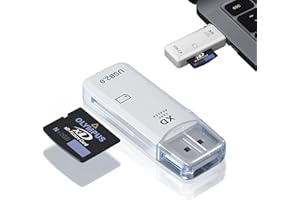 Bettinay USB 2.0 128GB XD Picture Card Reader, Plug and Play Fast Card Reading for Windows Mac OS Linux