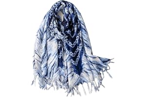 KAVINGKALY Foulard Coton Femme couleur unie Grand Châle Pure Fes Femmes S’enroule pour La Soirée