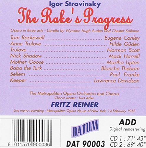 Preisvergleich Produktbild Rake's Progress