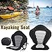 Produktbild lembrd Kanusport Sitzstuhl Kajaksitz Bootssitz Weiche Und rutschfeste Basis Hohe Rückenlehne Einstellbarer Kajakkissensitz Mit Rückenlehne