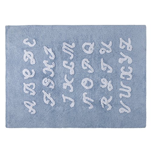 Lorena Canals ABC Washable Rug (Blue)