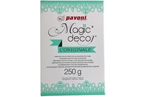 ak-colonia Magic Decor 250g Pulver, Pavoni, zur Herstellung von essbaren Tortenspitzen
