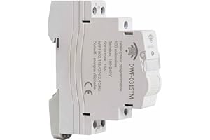 DOOWIFI DWF-0315TM: Nouveau Télérupteur Bluetooth & Wifi 16A avec horloge/mémoire interne. Compatible câblage télérupteurs Legrand, Hager, ...Smart life, Tuya. Charge permanente 10A Max