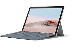 Microsoft Surface Go 2 - Portátil 2 en 1 de 10.5 pulgadas Full HD, Wifi, Intel Pentium Gold 4425Y, 8 GB RAM, 128 GB SSD, Windows 10 Home Platino