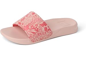 Reef KIDS GIRLS SANDALS, KIDS ONE SLIDE, ORCHID BUTTERFLY