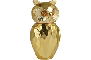 Jean-Pierre Sand - Belluna - Eau de Parfum, 100 ml - perfumy dla kobiet w flakonie kolekcjonerskim, idealne na prezent - perfumy damskie w butelce sowy (złote)