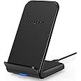 Amoner Wireless Charger 15W/10W/7.5W Wireless Fast Charging Stand, Qi-Certified, Compatible with iPhone, Huawei, Samsung etc.