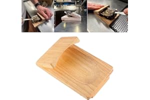 Yearsahrk Oyster Shucking Clamp Handschutz Holz Oyster Shucker Meeresfrüchte Schalentiere Oyster Shucker Tool Hölzerne Oyster Shucking Clip Meeresfrüchte Werkzeuge (1 Stück)