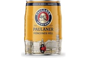 ‎PAULANER BRAUEREI Paulaner Original Münchner Hell Partyfass•Helles Bier spritzig-mild•DOSE(1x5l)