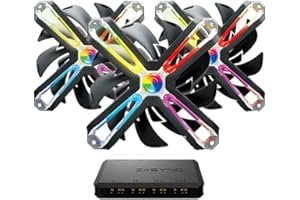 Zalman Hp 140Mm Led Fan 3-Pk Z.Sync