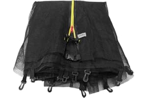 ZONADAH Filet de sécurité pour Trampoline de 1,8 m, Filet de Protection pour 6 Barres, 1,83 m de Hauteur, pièces de Trampoline de Haute qualité, Combinaisons de Rechange faciles à Installer pour