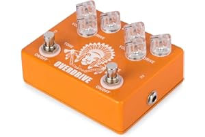 Caline CP-70 - Pedal de efectos de guitarra High Chief Dual Overdrive