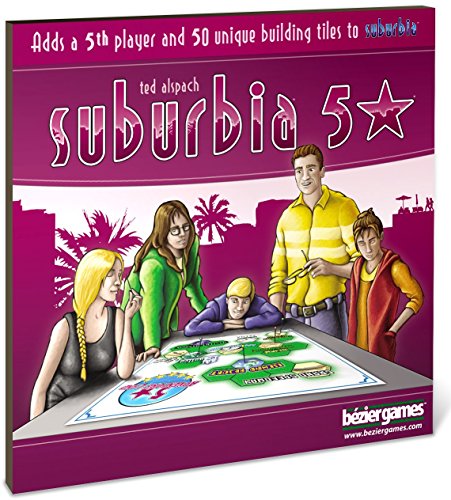 Preisvergleich Produktbild Bezier Games BEZ00014 - Suburbia 5 Stars Expansion