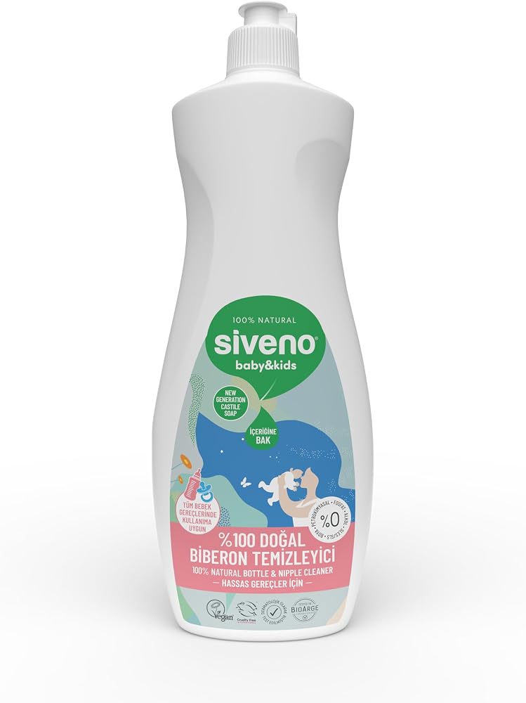Siveno Baby Doğal Emzik ve Biberon Temizleyici 500 ml