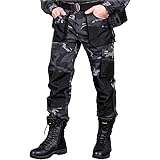 REIS FORECO-T Work Trousers for Men | Safety Trousers | Cargo | Work Pants | Cut Protection Trousers