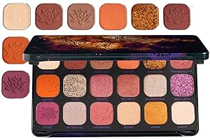 REVOLUTION BEAUTY LONDON Makeup Revolution | Paleta de sombras de ojos Forever Flawless | Spirituality | 18 sombras | 19,8 g