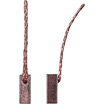 2x Kohlebürste 22,5x17x7mm - Ersatz Für Hitachi 999-061, 999-089 Elektrowerkzeuge