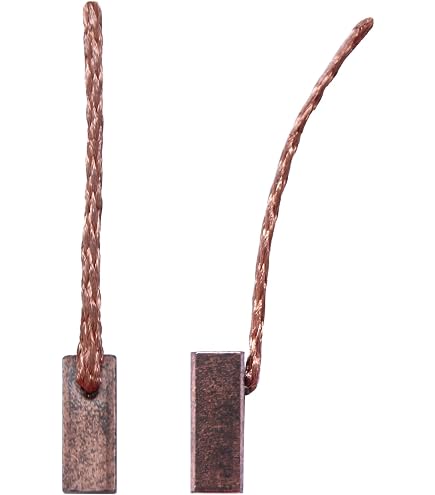 Vhbw 2 Spazzole Carbone Per Miele W757, W758, W759 – Ricambio Motore 37 X 10 X 6,3 Mm, Sostituisce 1842480