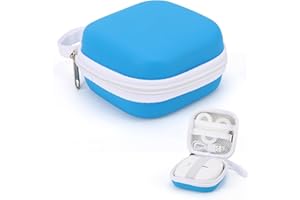 ASHYLE Storage Case for PRT Qutie Label Maker - Mini Label Maker Case, Label Printer Tapes Portable Box Carrying Case (Bag Only) - Blue