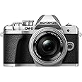 Olympus OM-D E-M10 Mark III Kit, Micro Four Thirds System Camera (16 MP, 5-Axis Image Stabilisation, Electronic Viewfinder) + M.Zuiko 14-42 mm EZ Zoom Lens + M.Zuiko 40-150 mm Tele Zoom, Silver/Black