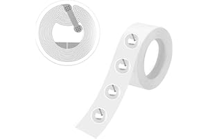 DELAESI 70 Pezzi NFC Tag 25 mm NTAG215 NFC Adesivi Riscrivibili Carte NFC Programmabile da 492 Byte NFC Schede NFC Sticker NFC Chip NFC Card per Tutti i Telefoni Cellulari e Dispositivi Abilitati NFC